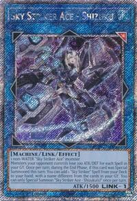 Sky Striker Ace - Shizuku (Platinum Secret Rare): Quarter Century Bonanza