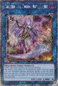 Galatea, the Orcust Automaton (Platinum Secret Rare): Quarter Century Bonanza