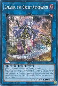 Galatea, the Orcust Automaton (Secret Rare): Quarter Century Bonanza