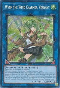Wynn the Wind Charmer, Verdant (Secret Rare): Quarter Century Bonanza
