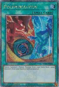 Polymerization (B) (HERO Art) (Quarter Century Secret Rare): Quarter Century Bonanza