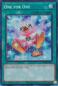 One for One (Alternate Art) (PCR): Quarter Century Bonanza
