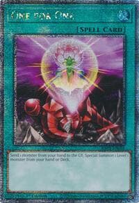 One for One (Quarter Century Secret Rare): Quarter Century Bonanza