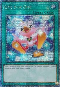 One for One (Alternate Art) (Quarter Century Secret Rare): Quarter Century Bonanza