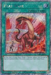 Heat Wave (Platinum Secret Rare): Quarter Century Bonanza