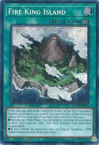 Fire King Island (Secret Rare): Quarter Century Bonanza