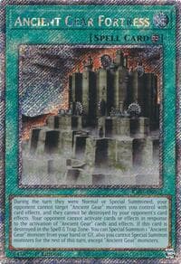Ancient Gear Fortress (Platinum Secret Rare): Quarter Century Bonanza