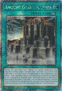 Ancient Gear Fortress (Quarter Century Secret Rare): Quarter Century Bonanza