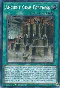 Ancient Gear Fortress (Secret Rare): Quarter Century Bonanza