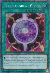 Salamangreat Circle (Platinum Secret Rare): Quarter Century Bonanza