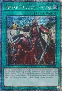 Triple Tactics Thrust (Quarter Century Secret Rare): Quarter Century Bonanza