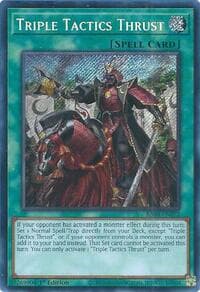 Triple Tactics Thrust (Secret Rare): Quarter Century Bonanza