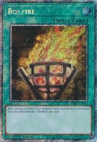 Bonfire (Platinum Secret Rare): Quarter Century Bonanza