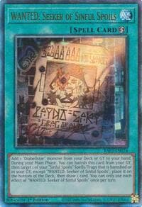 WANTED: Seeker of Sinful Spoils (PUR): Quarter Century Bonanza