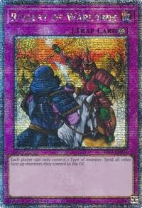 Rivalry of Warlords (Quarter Century Secret Rare): Quarter Century Bonanza