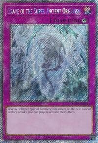 Grave of the Super Ancient Organism (Platinum Secret Rare): Quarter Century Bonanza