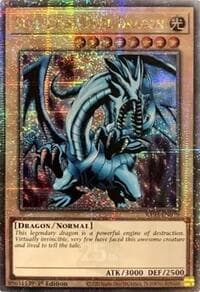 Blue-Eyes White Dragon (Quarter Century Secret Rare): Quarter Century Bonanza