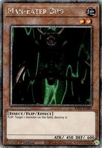 Man-Eater Bug (Platinum Secret Rare): Quarter Century Bonanza