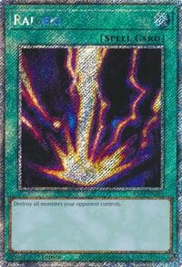 Raigeki (Platinum Secret Rare): Quarter Century Bonanza