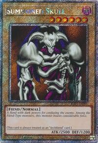 Summoned Skull (Platinum Secret Rare): Quarter Century Bonanza