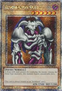 Summoned Skull (Quarter Century Secret Rare): Quarter Century Bonanza