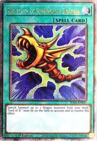 The Flute of Summoning Dragon (Quarter Century Secret Rare): Quarter Century Bonanza