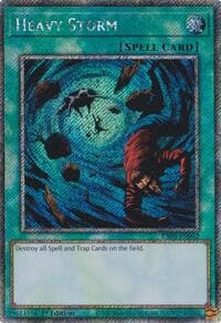 Heavy Storm (Platinum Secret Rare): Quarter Century Bonanza