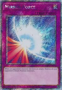 Mirror Force (Platinum Secret Rare): Quarter Century Bonanza