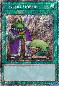 Upstart Goblin (Platinum Secret Rare): Quarter Century Bonanza