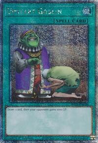 Upstart Goblin (Quarter Century Secret Rare): Quarter Century Bonanza