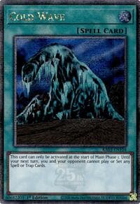 Cold Wave (Quarter Century Secret Rare): Quarter Century Bonanza