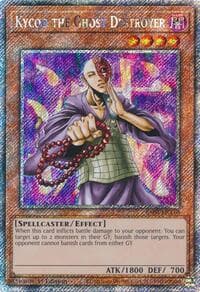 Kycoo the Ghost Destroyer (Platinum Secret Rare): Quarter Century Bonanza