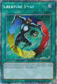 Creature Swap (Platinum Secret Rare): Quarter Century Bonanza