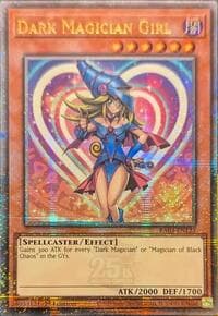 Dark Magician Girl (Quarter Century Secret Rare) (A): Quarter Century Bonanza