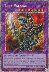 Dark Paladin (Platinum Secret Rare): Quarter Century Bonanza