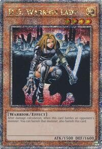 D.D. Warrior Lady (Quarter Century Secret Rare): Quarter Century Bonanza