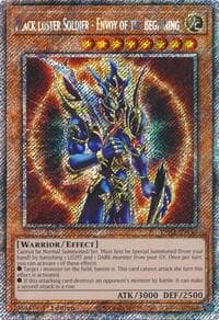 Black Luster Soldier - Envoy of the Beginning (Platinum Secret Rare): Quarter Century Bonanza