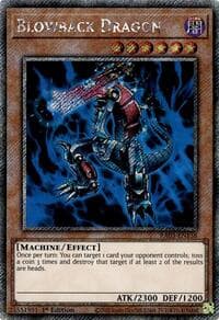 Blowback Dragon (Platinum Secret Rare): Quarter Century Bonanza