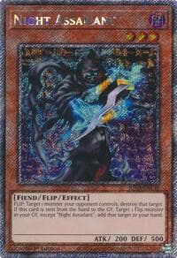 Night Assailant (Platinum Secret Rare): Quarter Century Bonanza