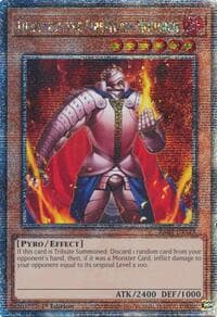 Thestalos the Firestorm Monarch (Quarter Century Secret Rare): Quarter Century Bonanza