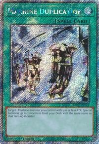 Machine Duplication (Platinum Secret Rare): Quarter Century Bonanza