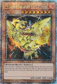 Sacred Phoenix of Nephthys (Quarter Century Secret Rare): Quarter Century Bonanza
