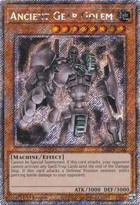 Ancient Gear Golem (Platinum Secret Rare): Quarter Century Bonanza