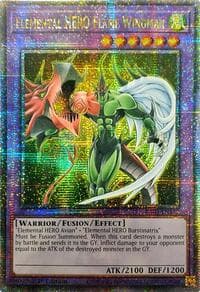 Elemental HERO Flame Wingman (Quarter Century Secret Rare): Quarter Century Bonanza