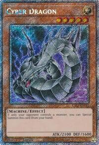 Cyber Dragon (Platinum Secret Rare): Quarter Century Bonanza