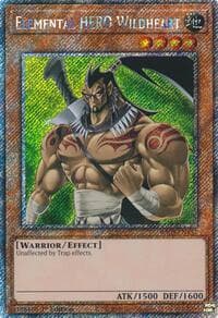 Elemental HERO Wildheart (Platinum Secret Rare): Quarter Century Bonanza