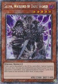 Sillva, Warlord of Dark World (Platinum Secret Rare): Quarter Century Bonanza