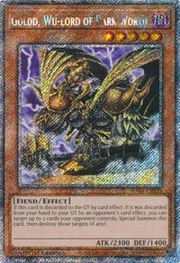 Goldd, Wu-Lord of Dark World (Platinum Secret Rare): Quarter Century Bonanza