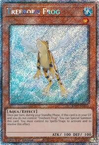 Treeborn Frog (Platinum Secret Rare): Quarter Century Bonanza