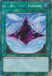 Dimensional Fissure (Platinum Secret Rare): Quarter Century Bonanza